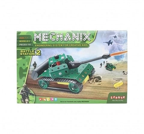 Mechanix Battle Station, Multi Colour Construction Sets for Kids age 7Y+ 