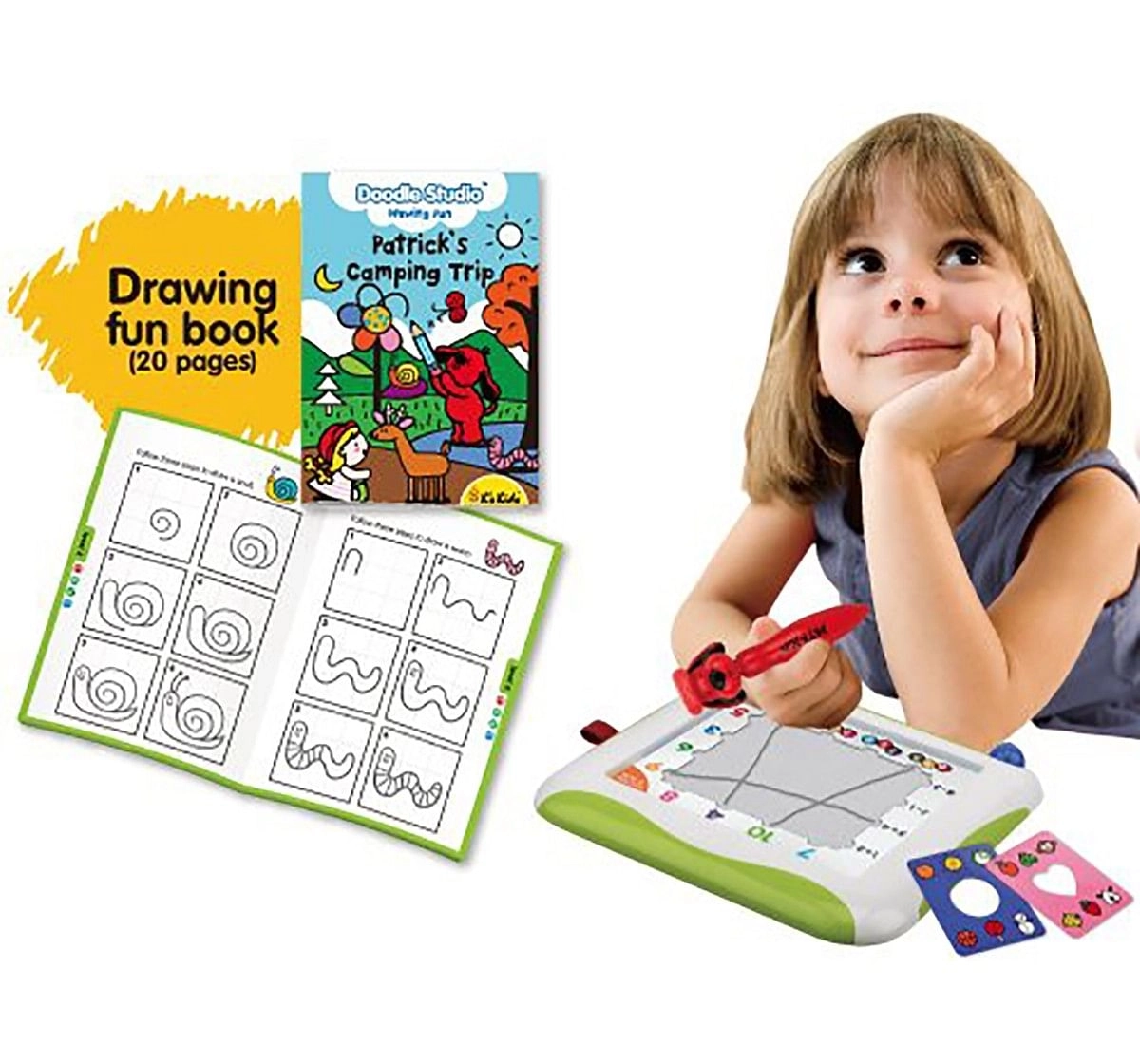 K'S Kids Doodle Studio Early Learner Toys for Kids age 3Y+ 