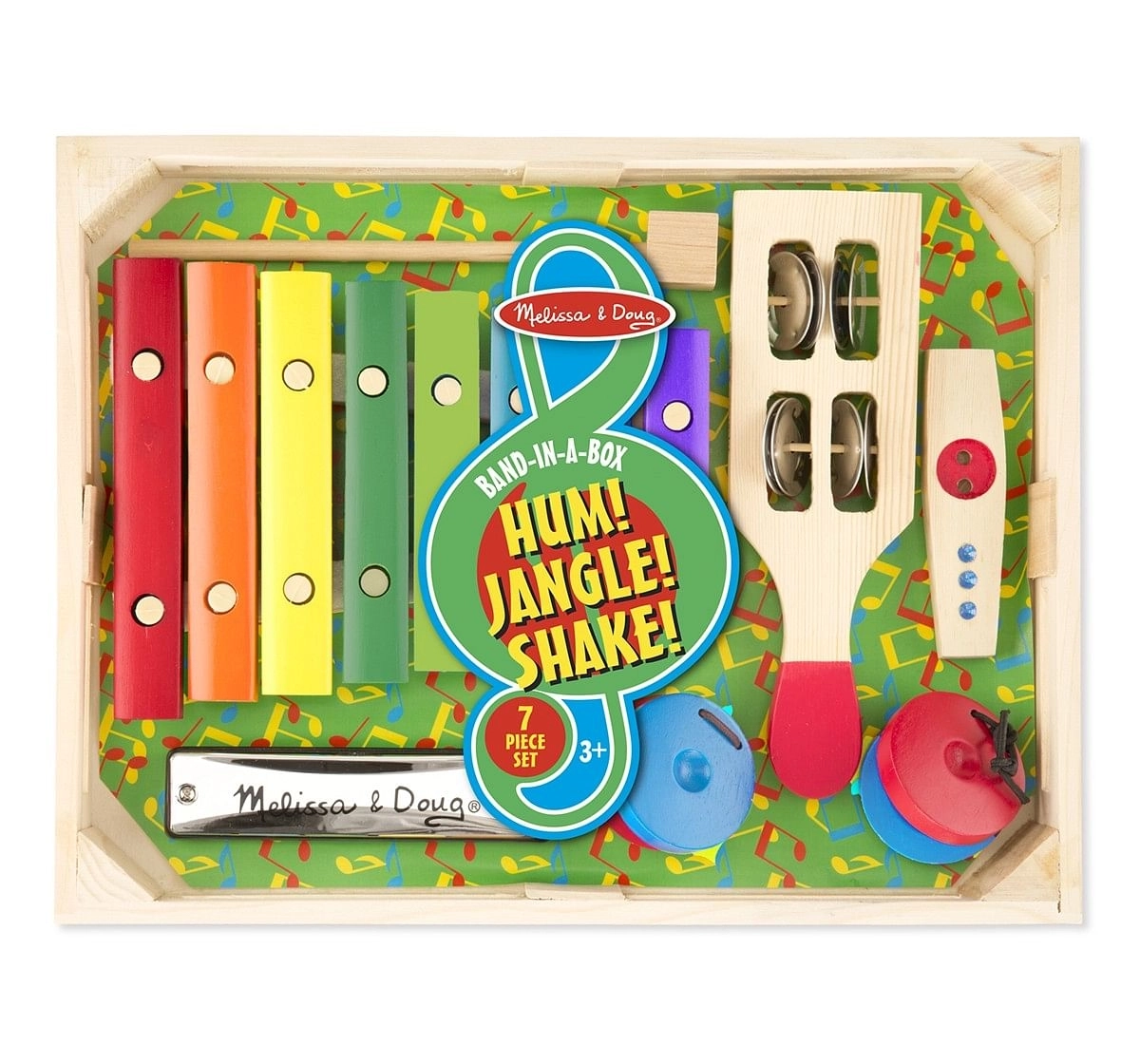 Melissa & Doug : Beginners band set Musical Toys for Kids age 3Y+ 