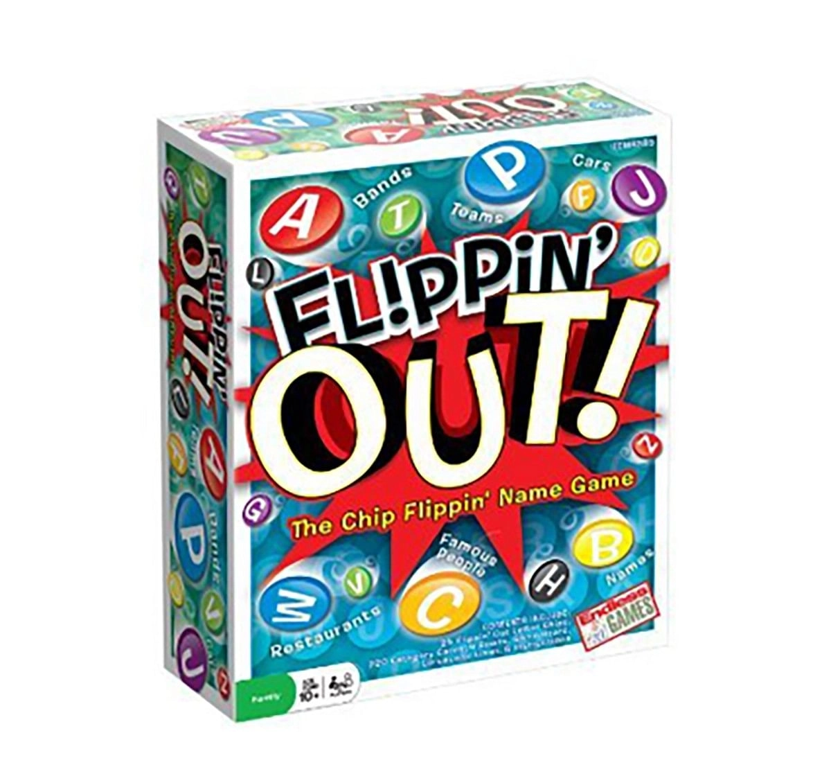 Funskool Endless Games  Flippin Out - 2014, Multi Color Board Games for Kids age 8Y+ 