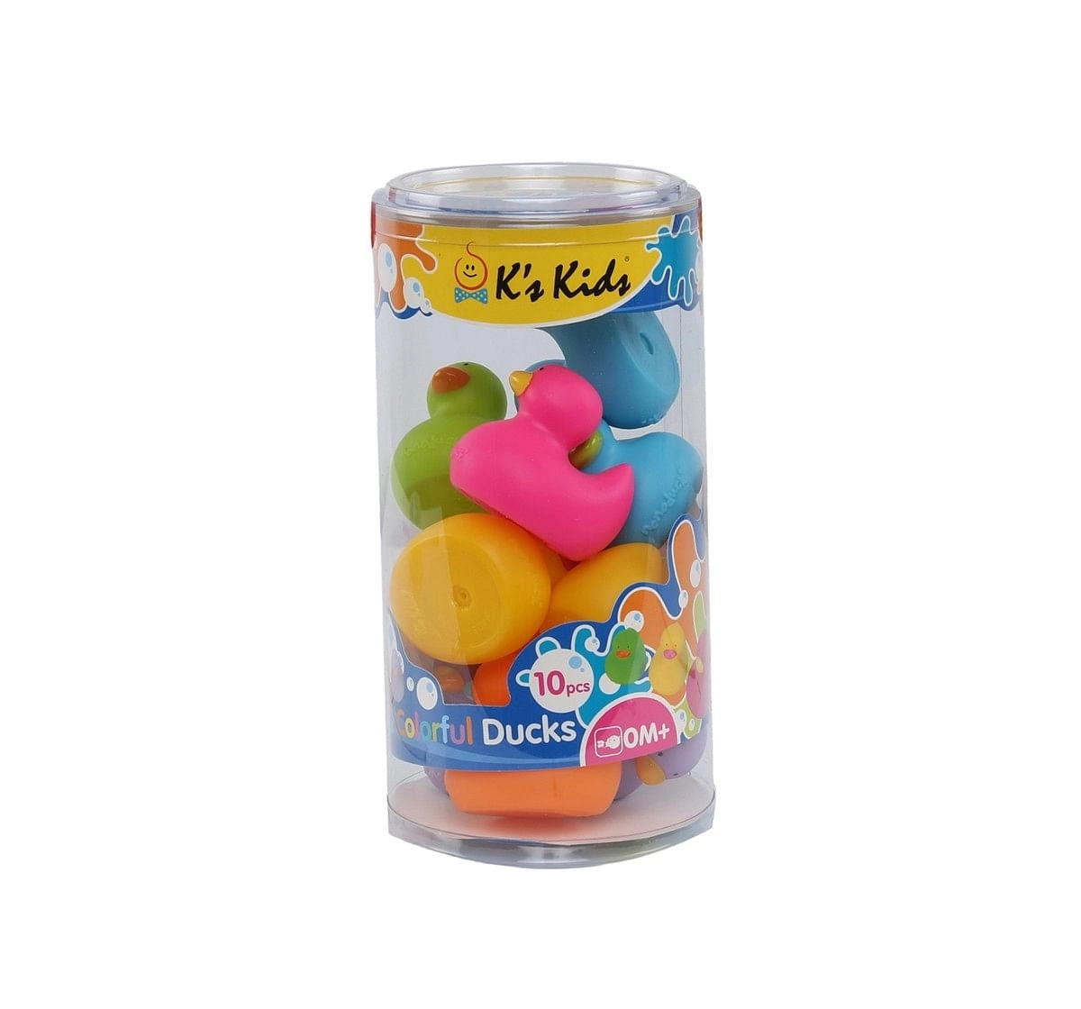 K'S Kids Colorful Bathing Duck Bath Toys & Accessories for Kids age 12M+ 