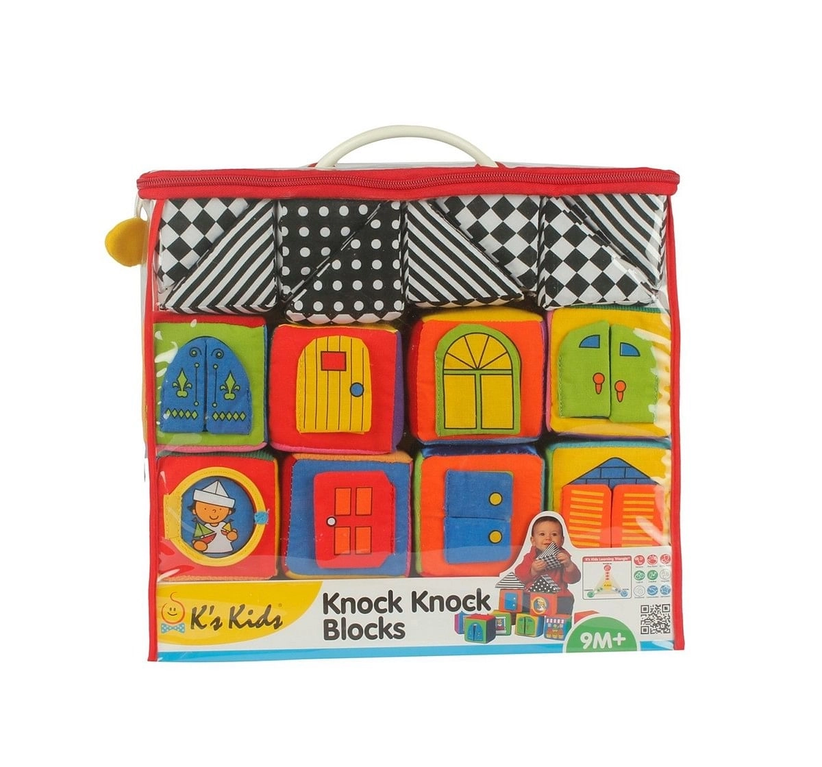K'S Kids Knock Knock Blocks Early Learner Toys for Kids age 24M+ 