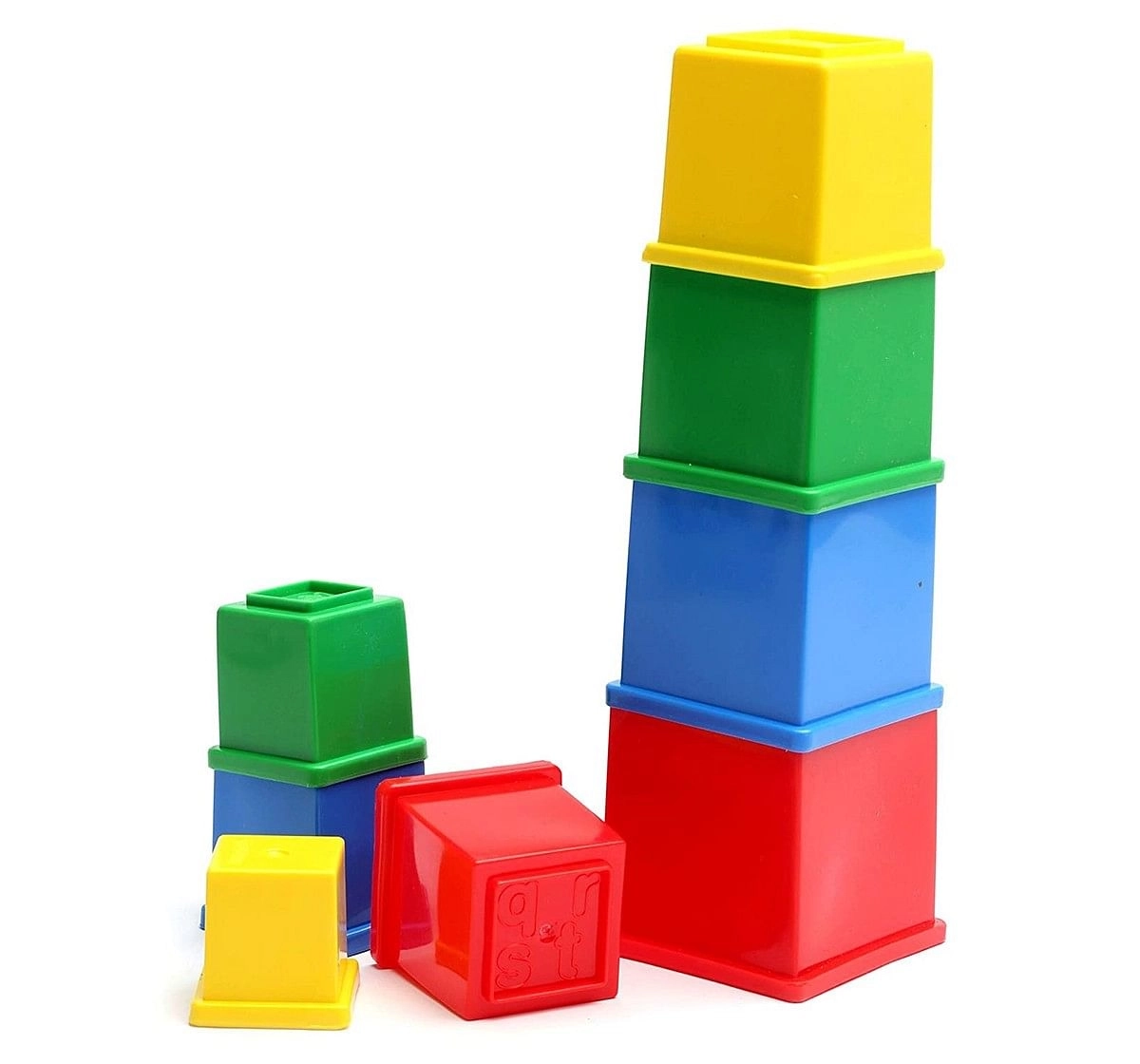 Giggles Stacking Cubes Learning Toy for Kids age 12M+