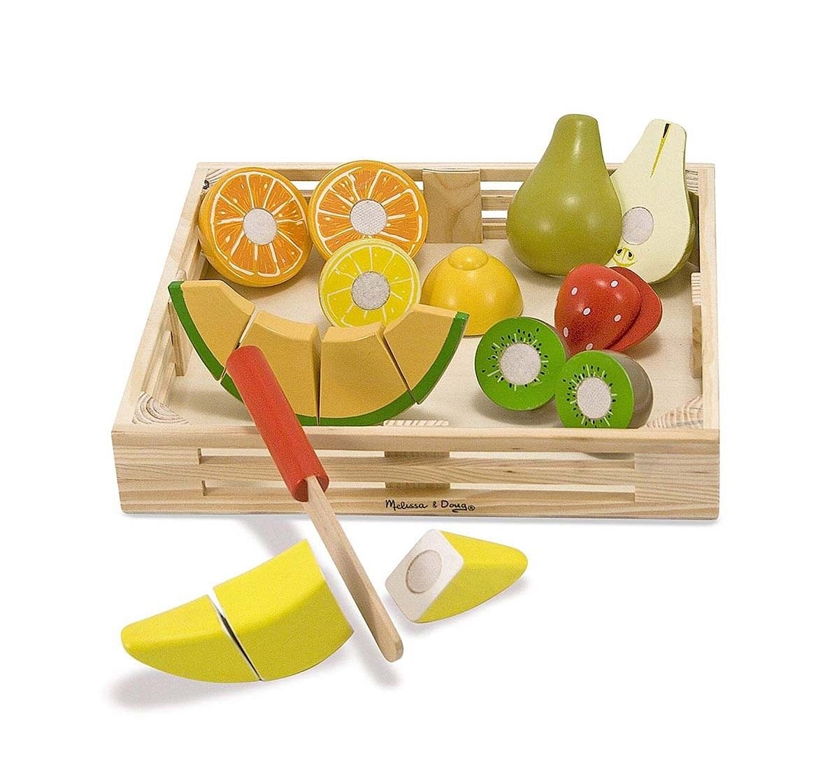 Melissa And Doug Cutting Fruit Supermarket & Food Playsets for Kids Age 3Y+