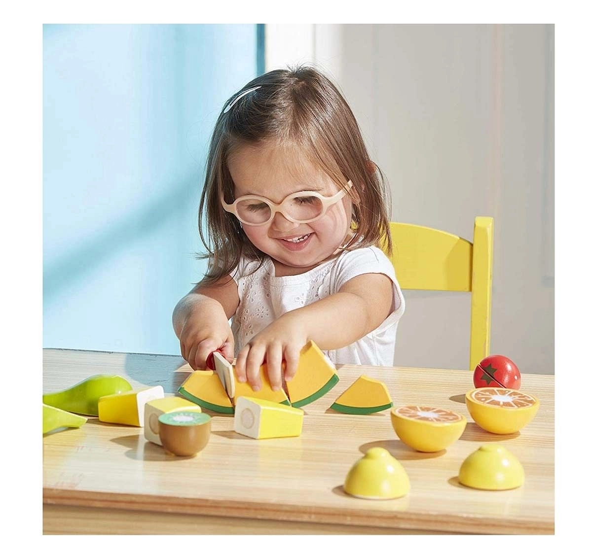 Melissa And Doug Cutting Fruit Supermarket & Food Playsets for Kids Age 3Y+