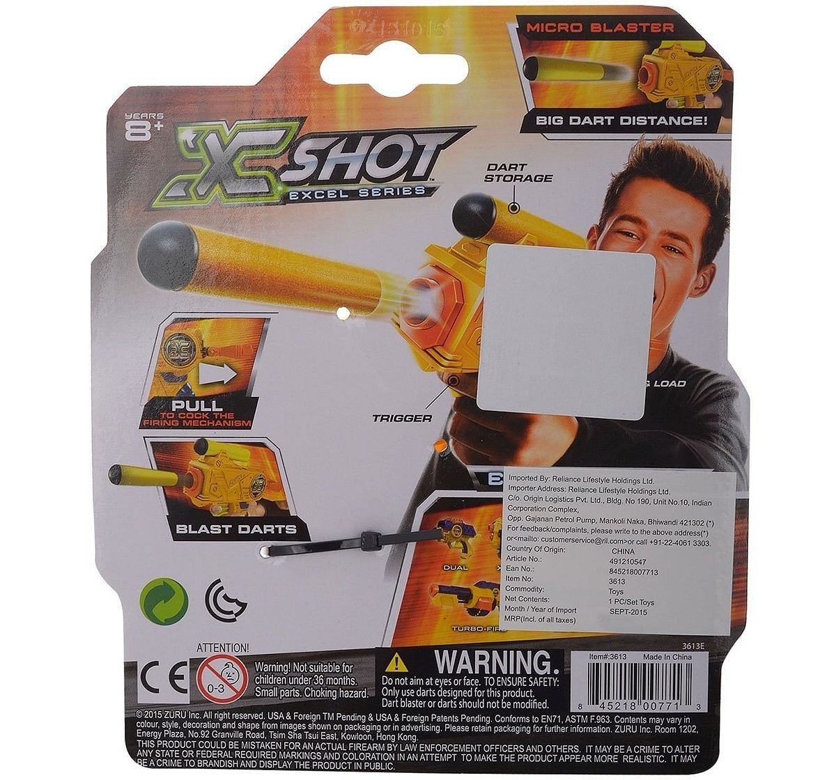 X-Shot Micro Dart  Blasters for Kids age 8Y+ 