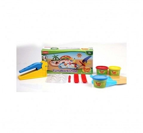 Fun Dough Fun Workshop - Multi Color Clay & Dough for Kids Age 3Y+