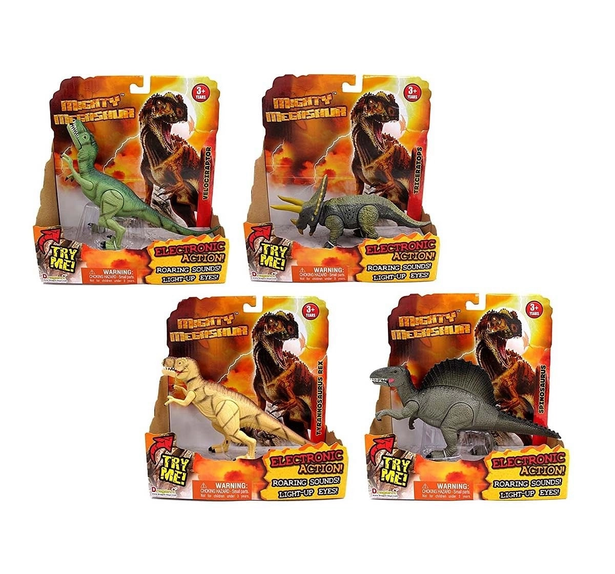 Dragon-I Light and Sound Dinos Assorted Robotics for Kids age 3Y+ 