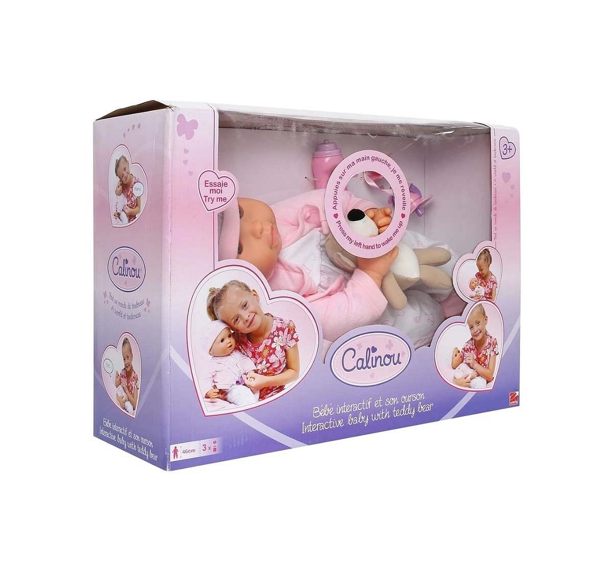 Baby ELLIE 40Cm Interactive Doll & Accessories for Kids age 3Y+ 