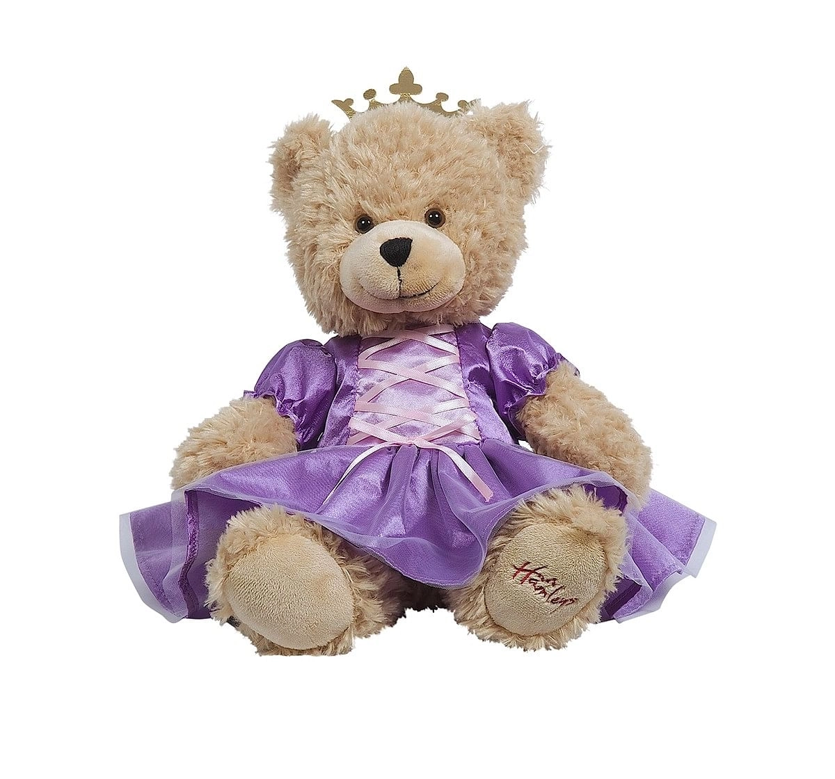  Hamleys Princess Teddy Bear (Brown) Teddy Bears for Kids age 3Y+ - 21 Cm 