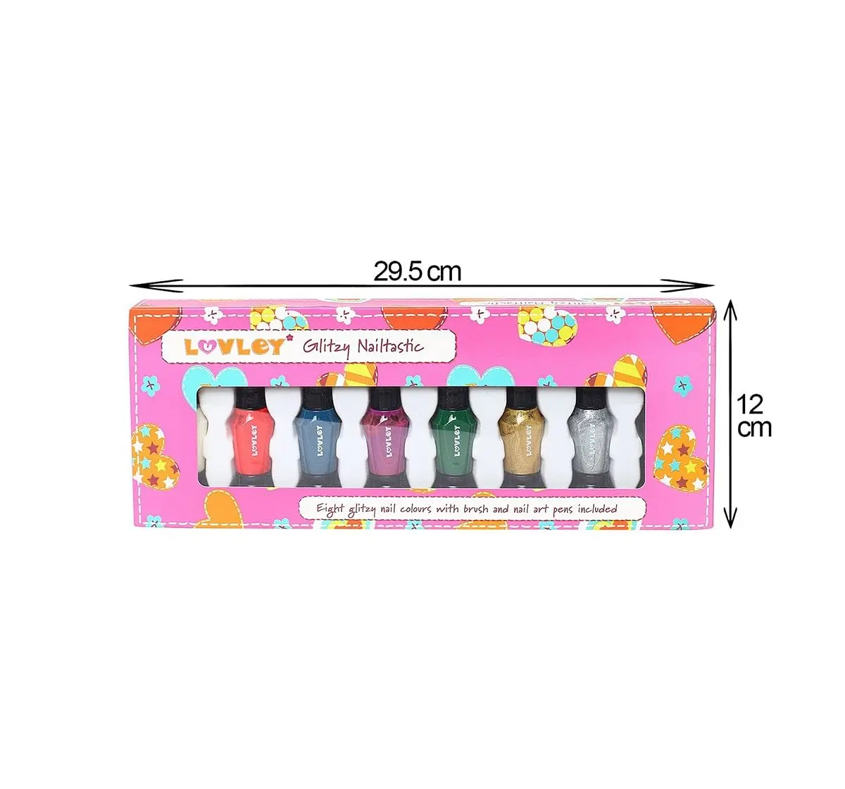 Hamleys Luvley Glitzy Nailtastic Toileteries and Makeup for age 6Y+ 
