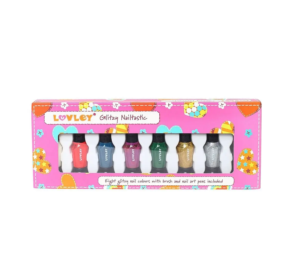 Hamleys Luvley Glitzy Nailtastic Toileteries and Makeup for age 6Y+ 