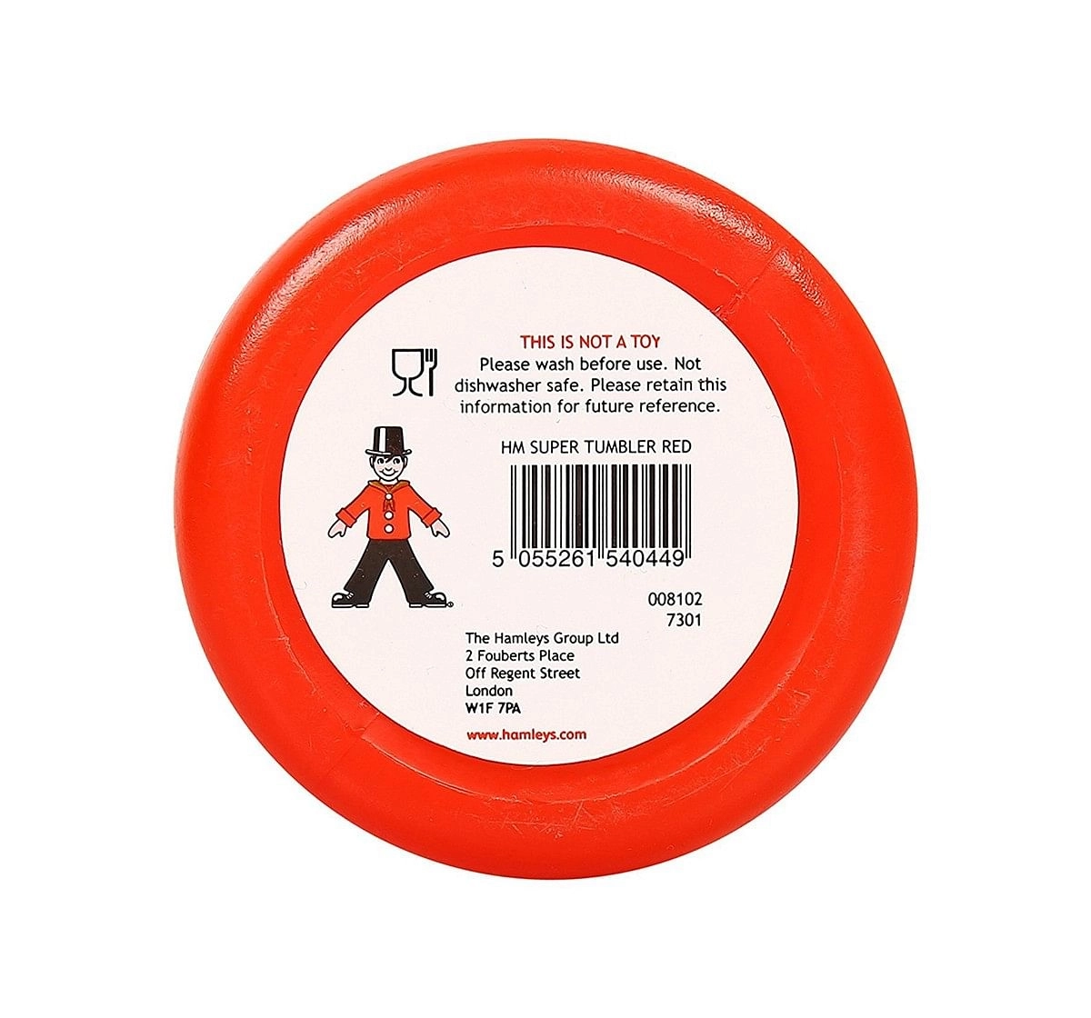 Hamleys Retro Super Tumbler Red Novelty for Kids age 3Y+ (Red)