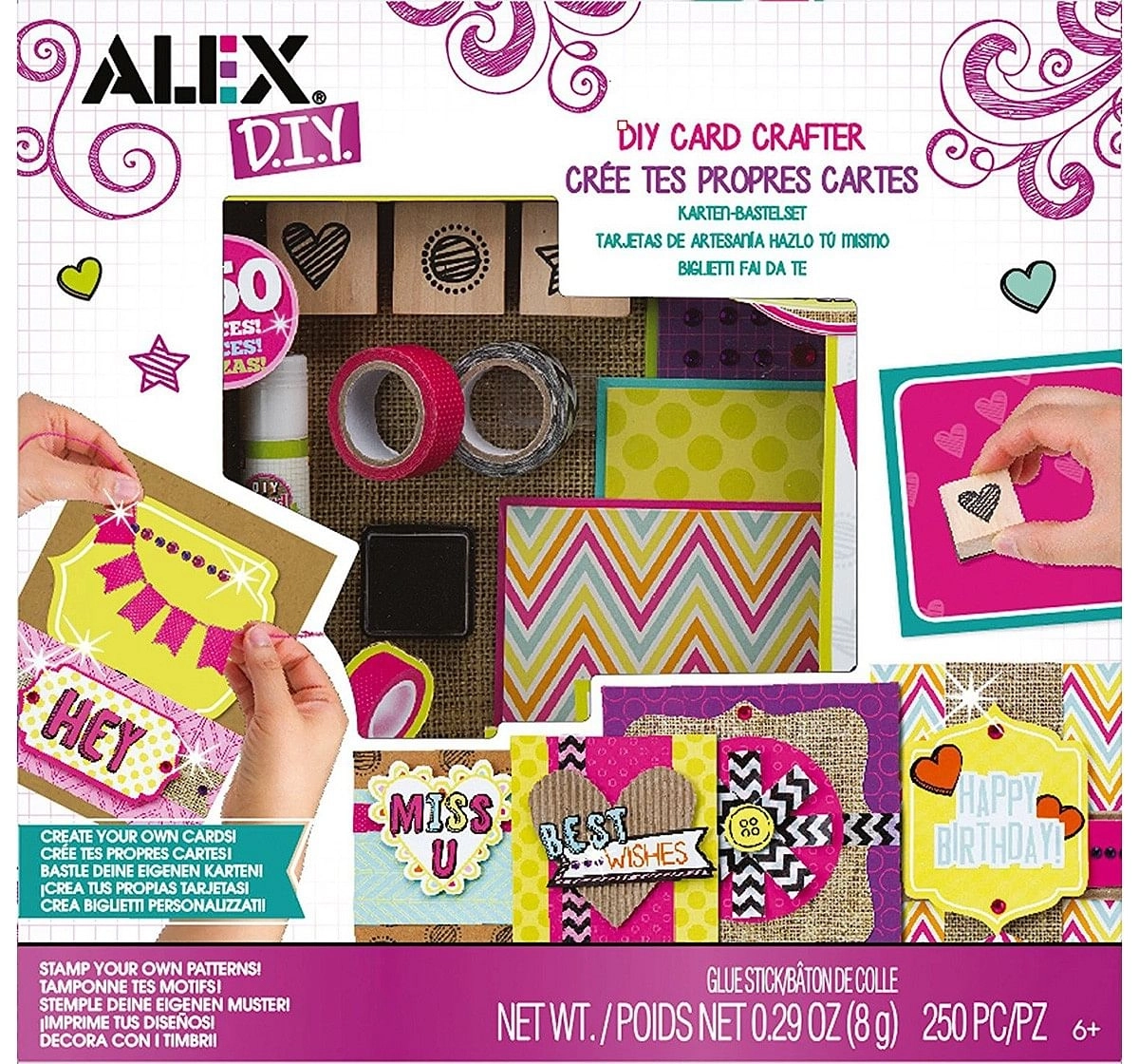 Alex Toys Diy Craft Crafter Card, Multi Color