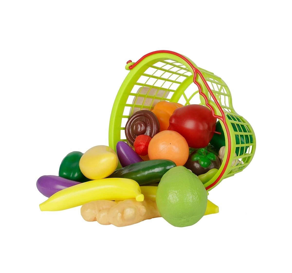 Comdaq Heart Shaped Vegetable Basket Playset for age 3Y+ 