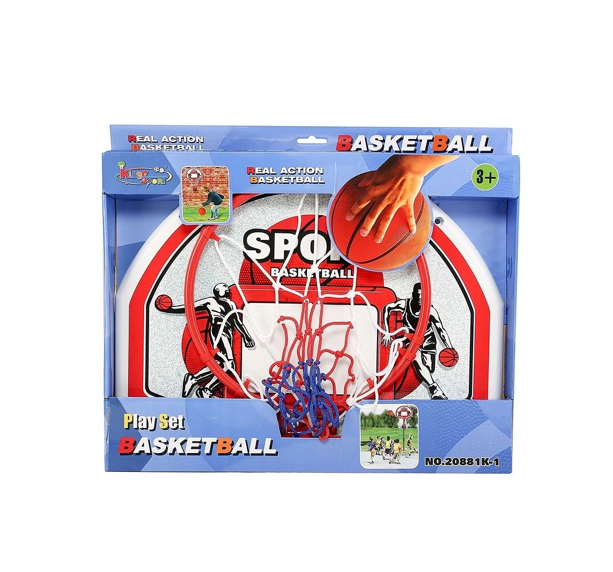 Comdaq Hamleys Wall Basketball Hoop for Kids age 5Y+ 