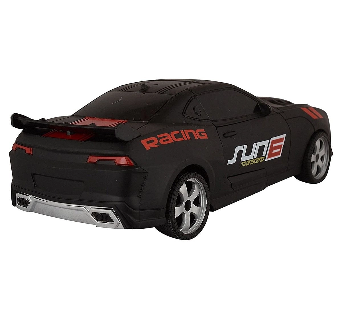 Turboz Tt661A Remote Control Changing Robot Car, Black