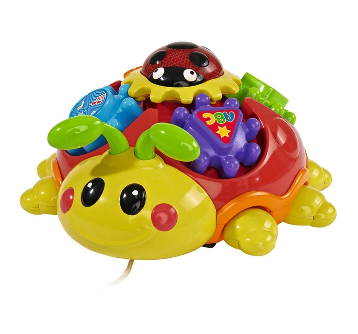 Simba ABC Pull Along Beetle with Melody Multicolor 12M+