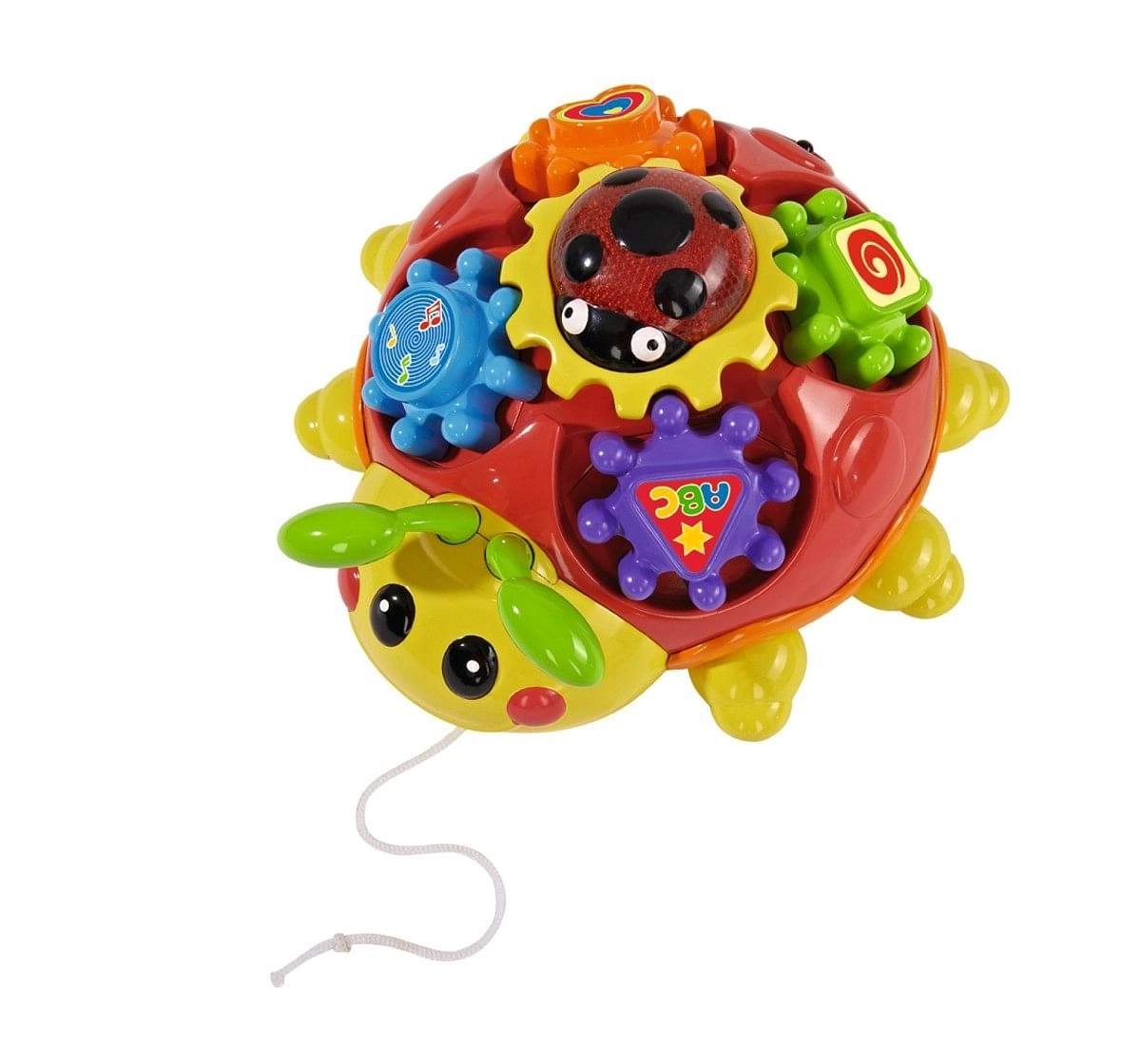 Simba ABC Pull Along Beetle with Melody Multicolor 12M+