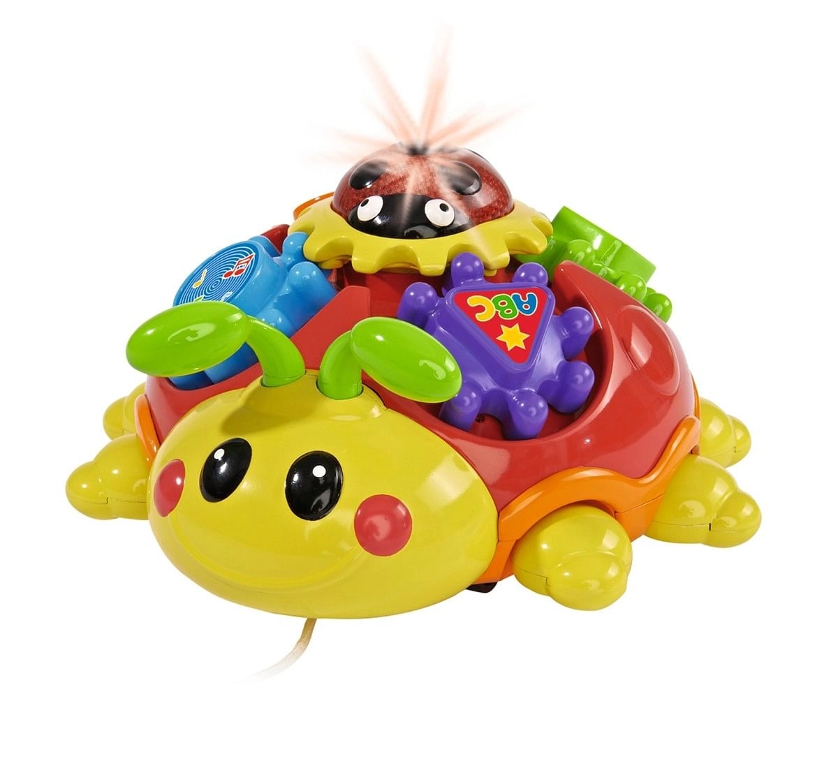 Simba ABC Pull Along Beetle with Melody Multicolor 12M+