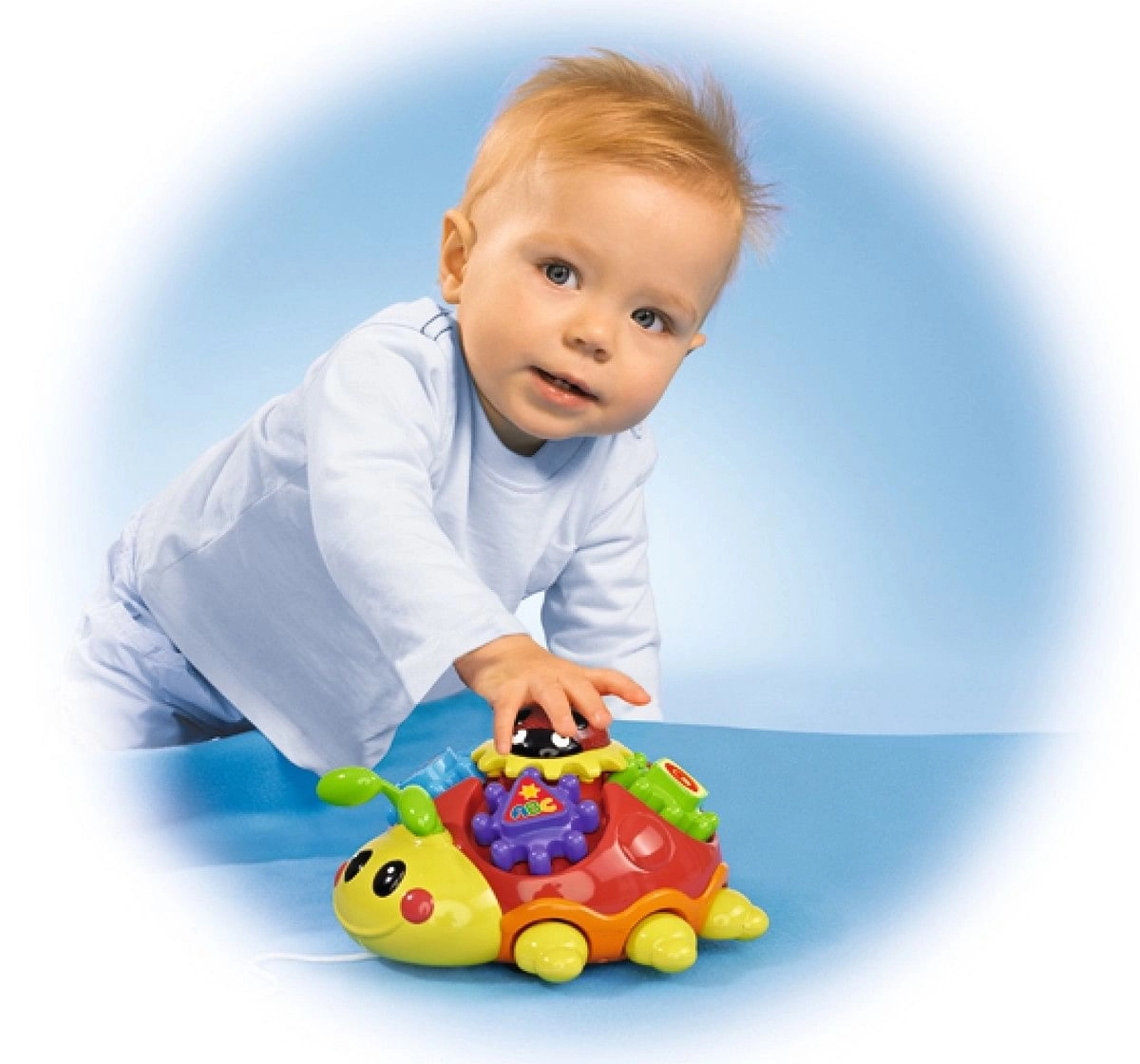 Simba ABC Pull Along Beetle with Melody Multicolor 12M+