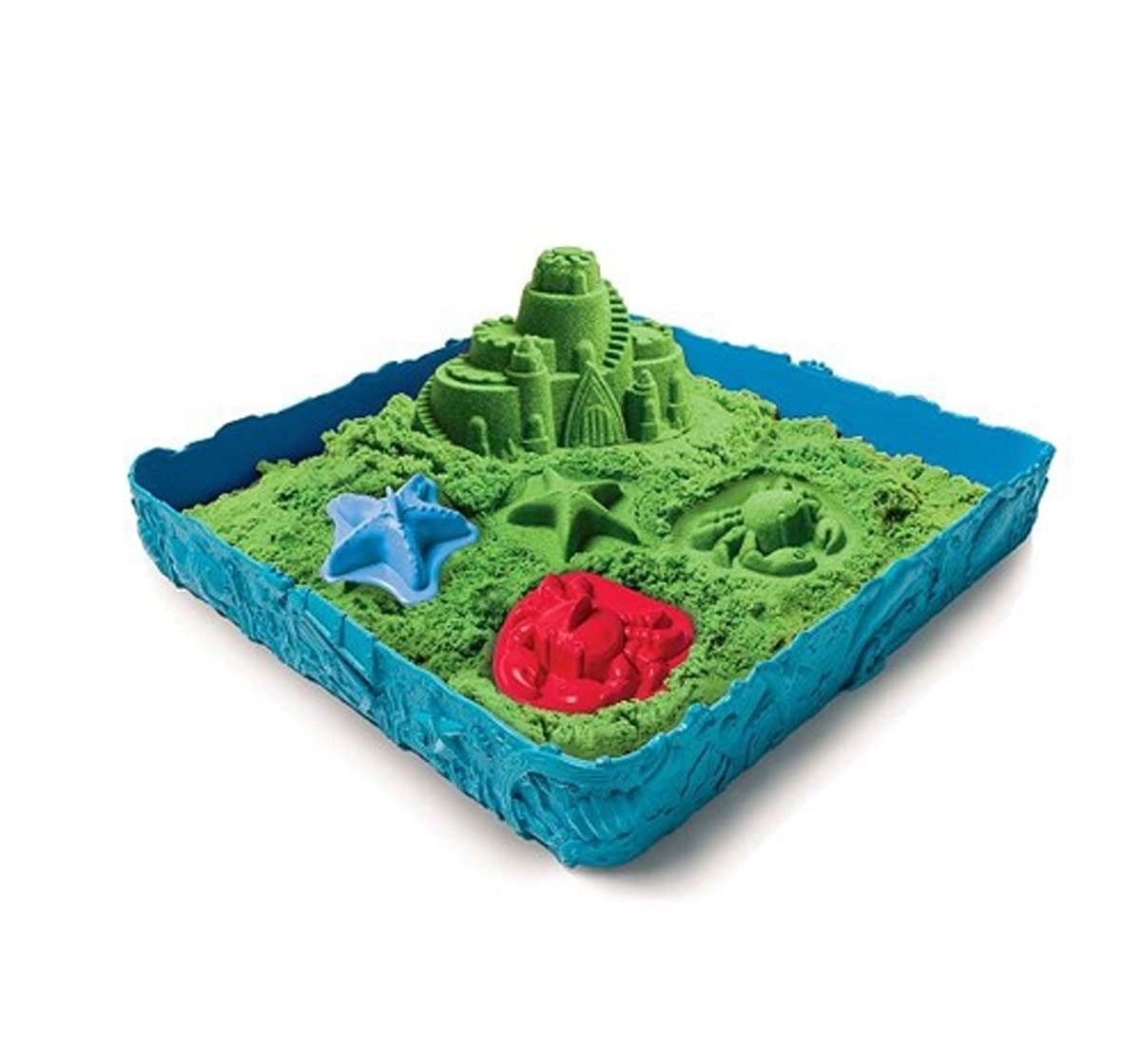 Kinetic Sand Box And Mold Set, Multi Color Sand, Slime & Others for Kids age 4Y+ 