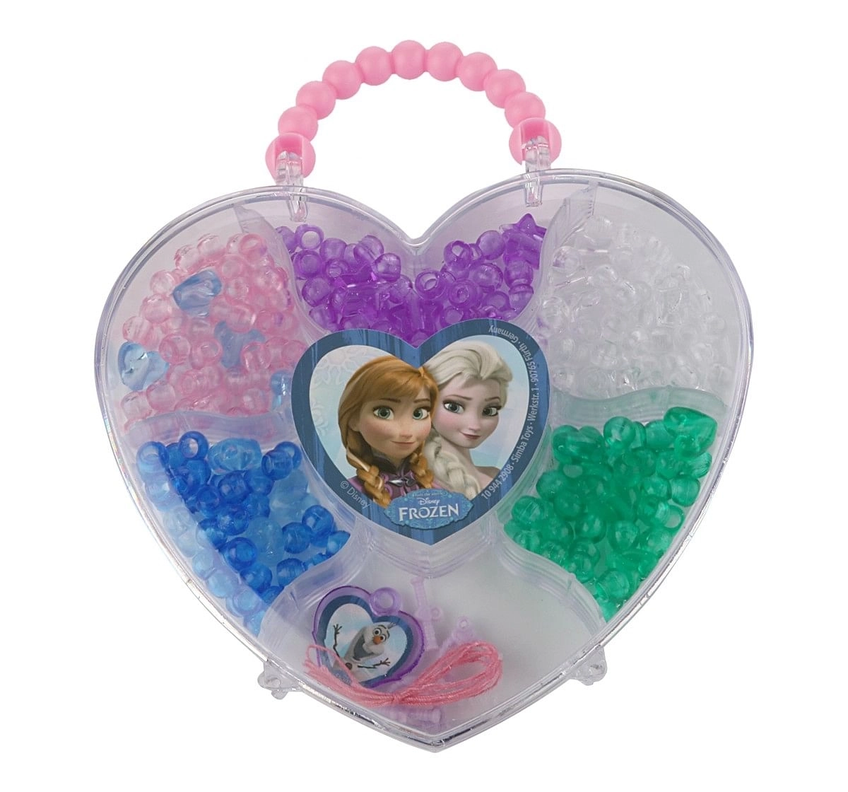 Disney Bead Set In Carry Case for Kids, 5Y+ (Multicolor)