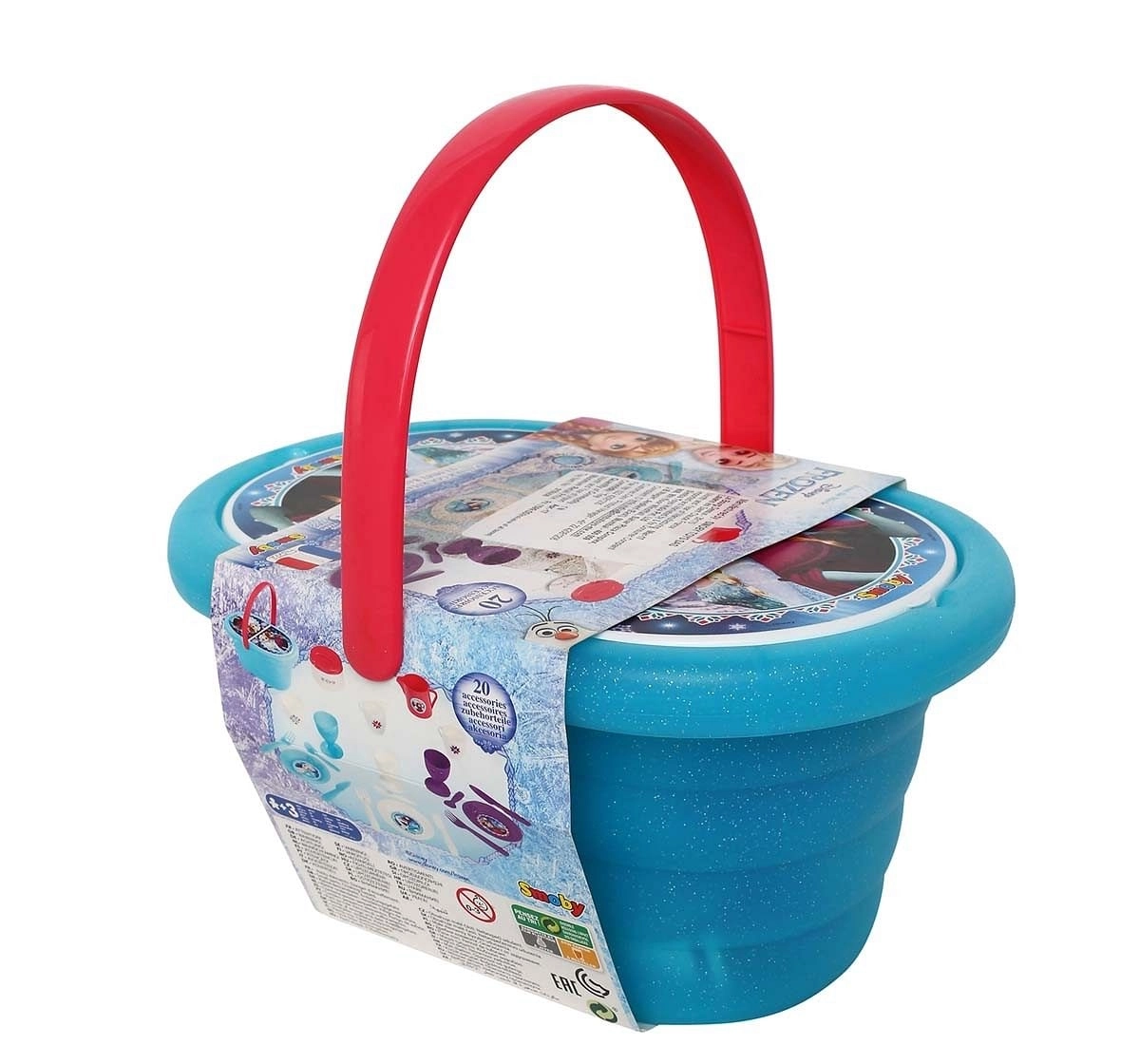 Disney Blue Frozen Picnic Basket Supermarket & Food Playsets for age 3Y+ 
