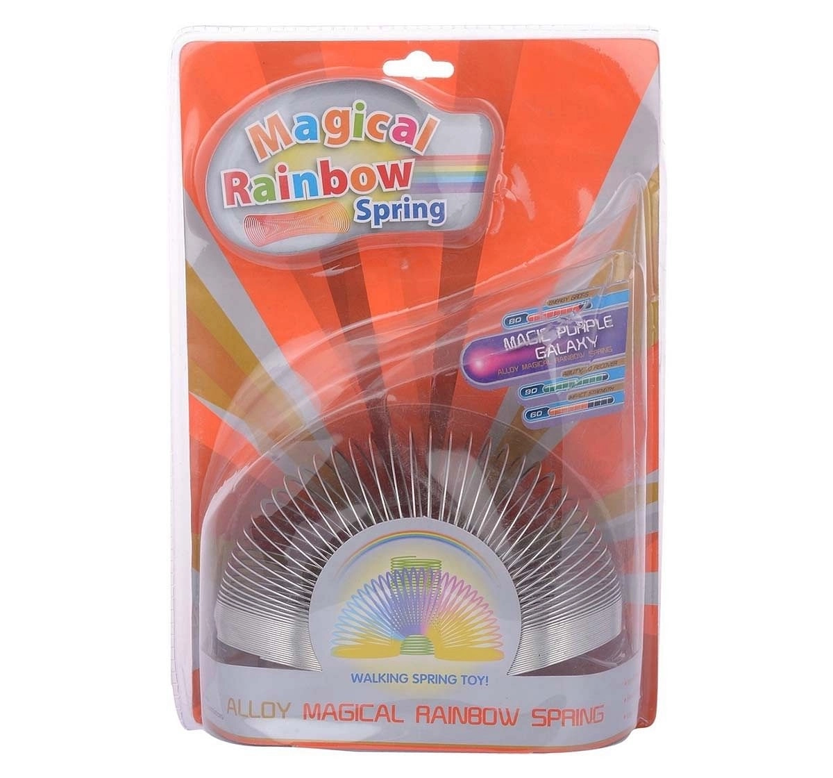 Comdaq Grey Magic Rainbow Spring Impulse Toys for Kids age 3Y+ 