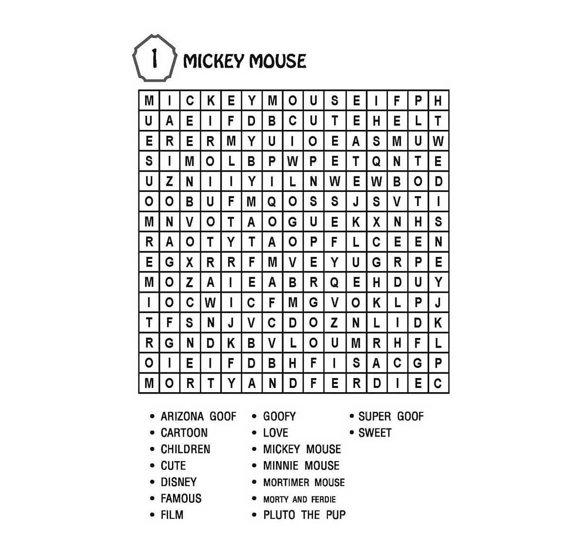 Dreamland Paper Back Super Word Search Control Part 5 Activity Book for kids 7Y+, Multicolour