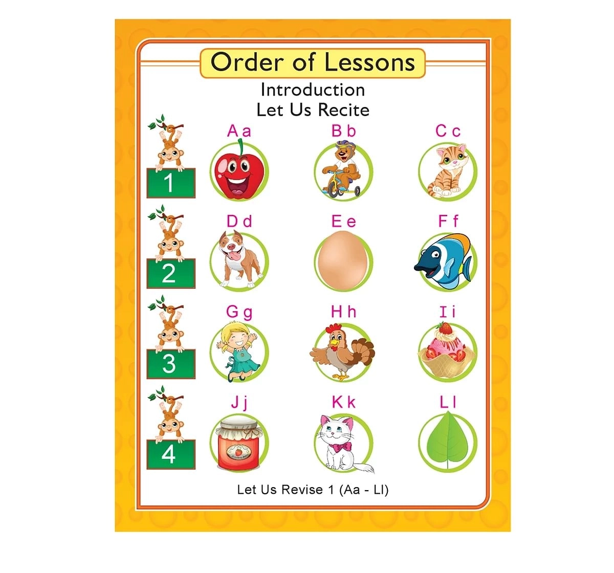 Dreamland Paper Back Learn With Phonics Part 1 Early Learning Book for kids 4Y+, Multicolour