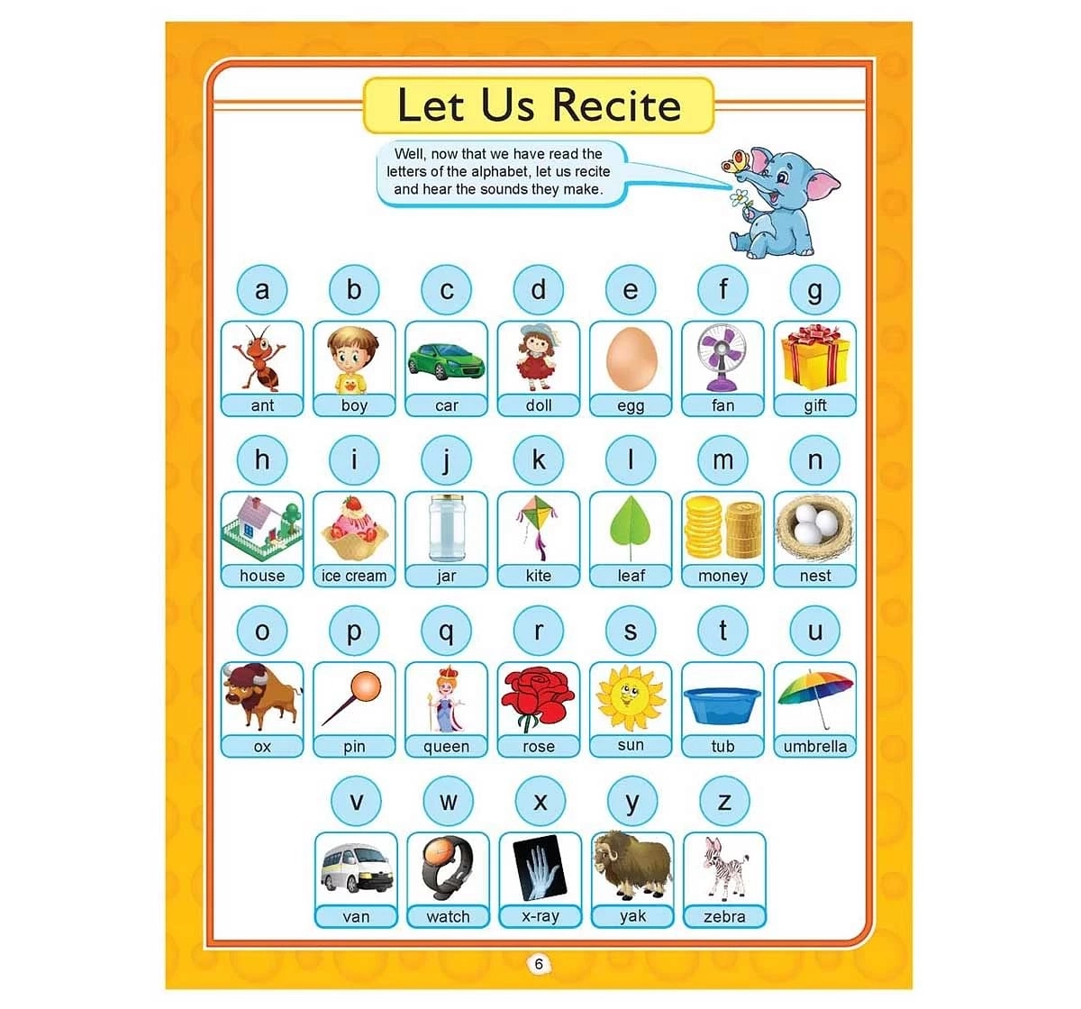 Dreamland Paper Back Learn With Phonics Part 1 Early Learning Book for kids 4Y+, Multicolour