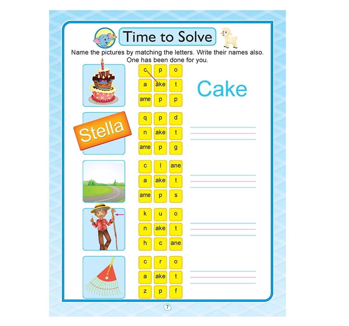 Dreamland Paper Back Learn With Phonics Part 3 Early Learning Book for kids 4Y+, Multicolour