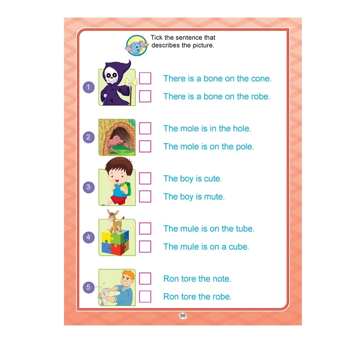 Dreamland Paper Back Learn With Phonics Part 3 Early Learning Book for kids 4Y+, Multicolour