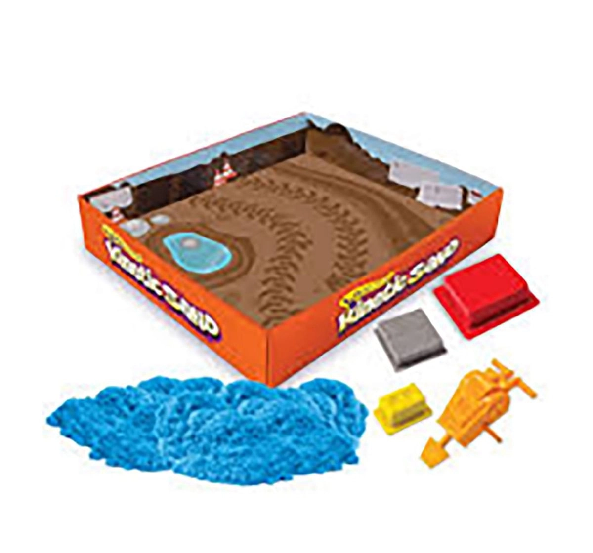 Kinetic Sand Construction Zone Playset Sand, Slime & Others for Kids age 3Y+ 