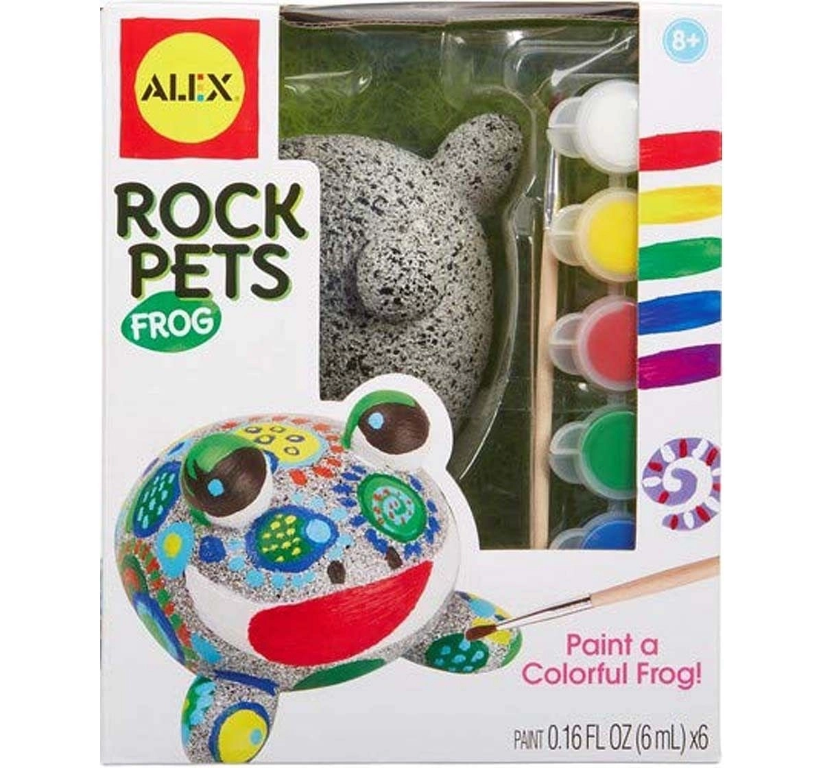 Alex Toys Craft Rock Pets Frog Diy Art & Craft Kits for Kids Age 8Y+