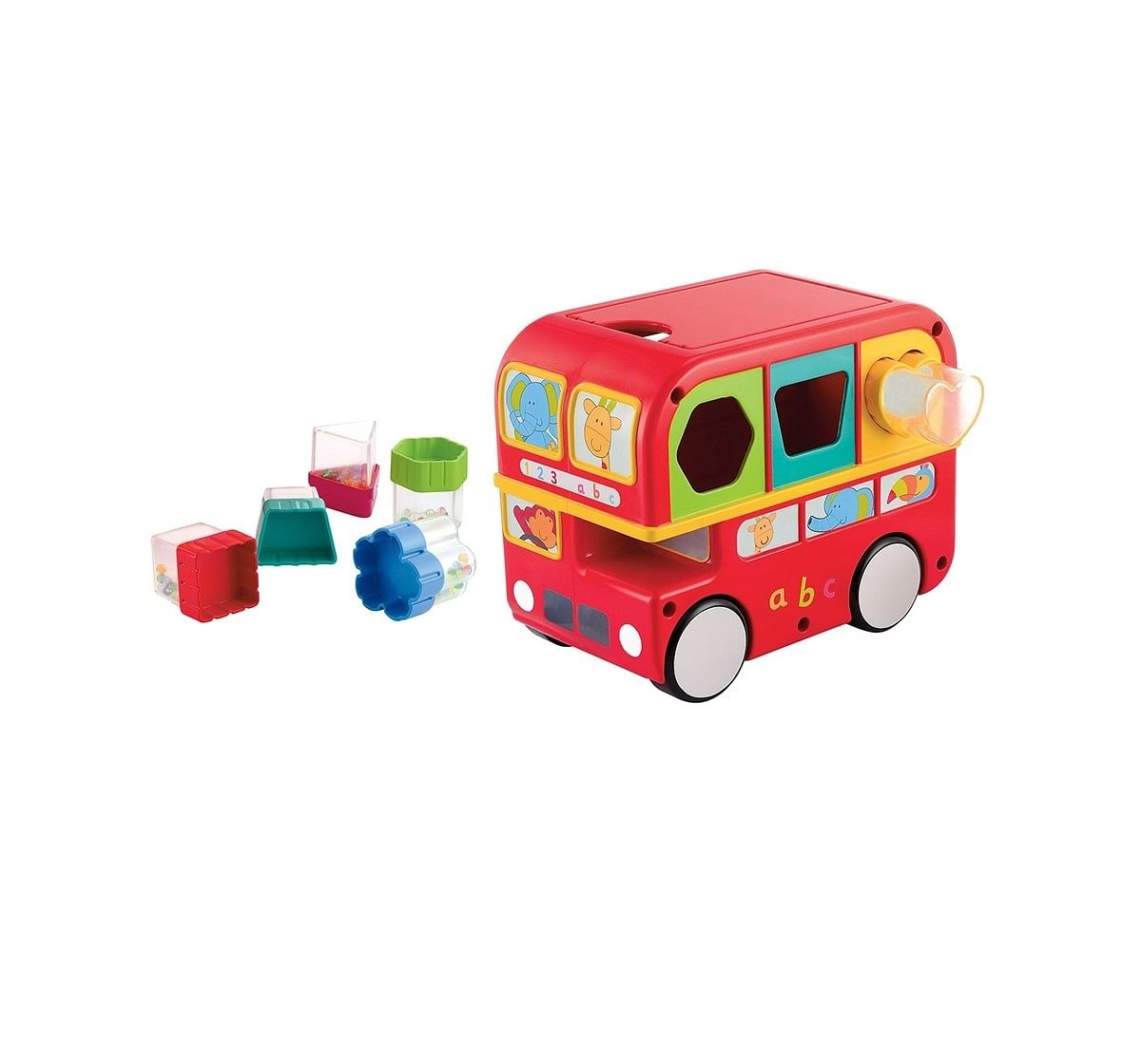 Giggles Shape Sorting Bus Activity Toys for Kids age 6M+ 