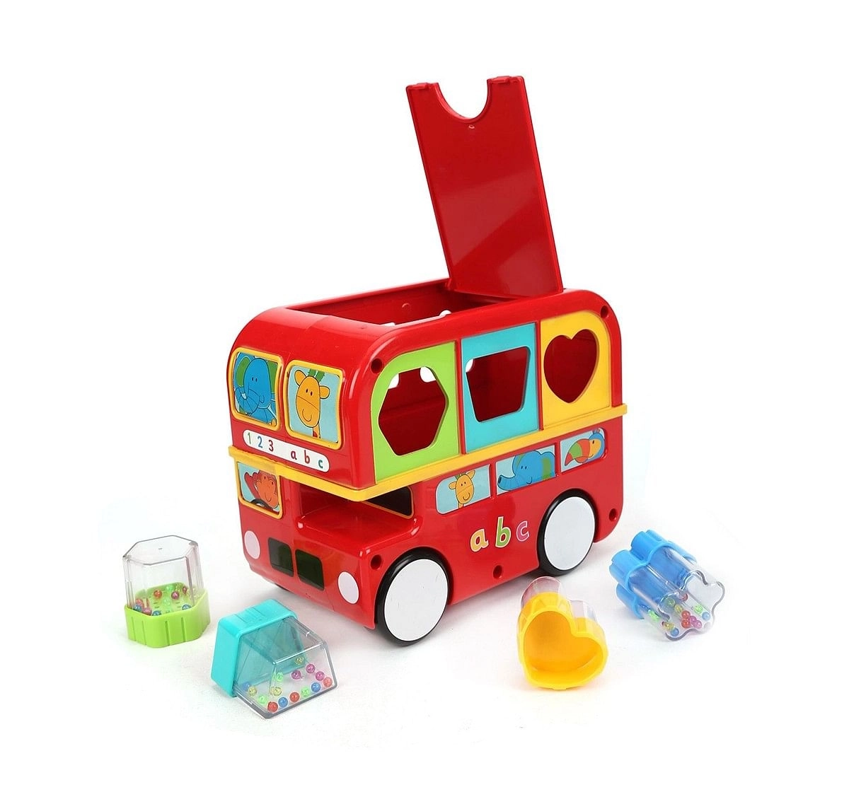 Giggles Shape Sorting Bus Activity Toys for Kids age 6M+ 