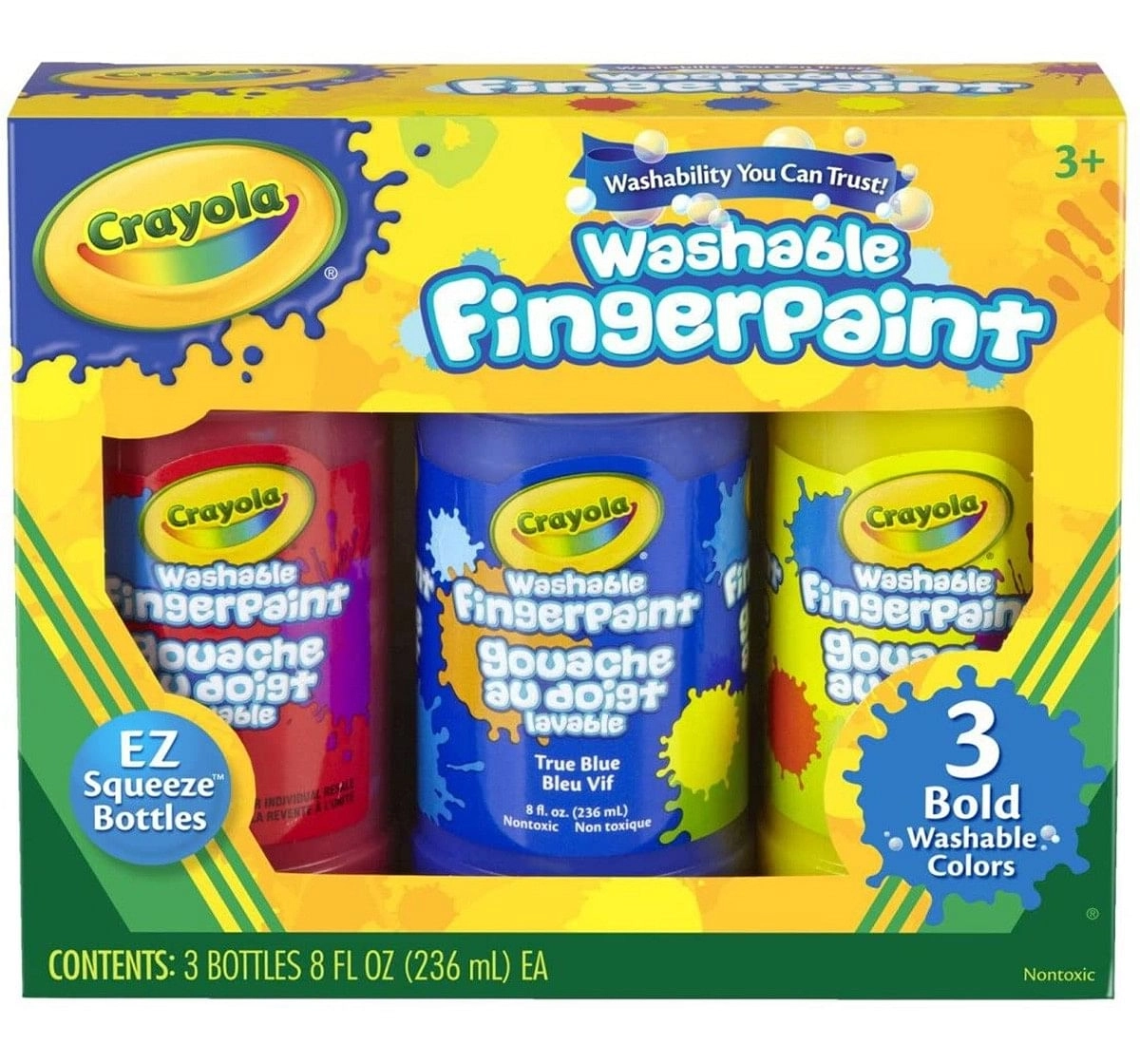 Crayola Washable Finger Paint 