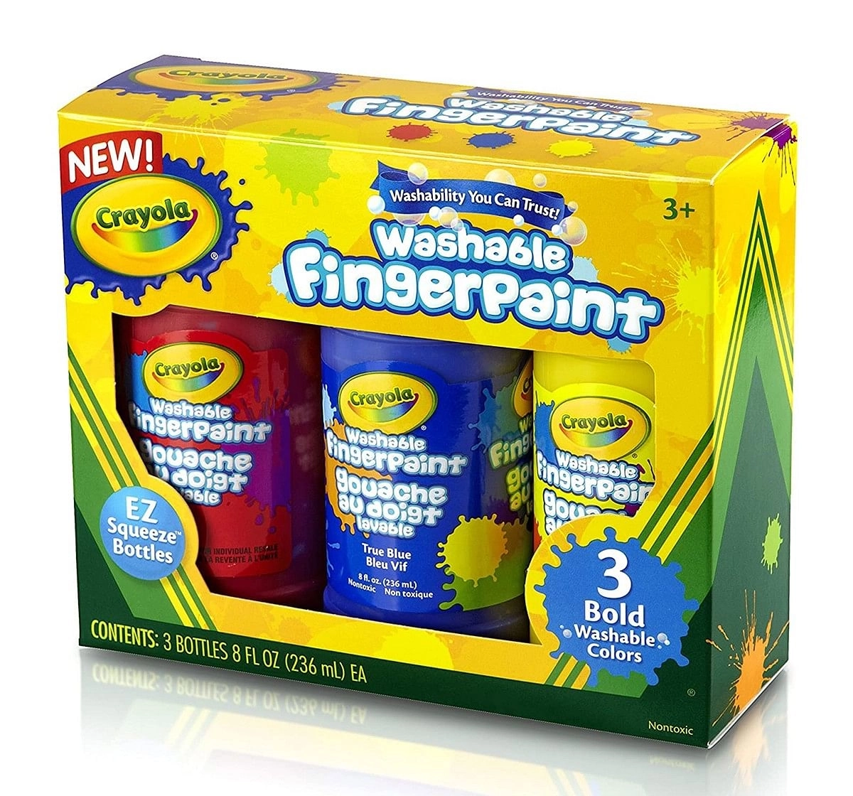 Crayola Washable Finger Paint 