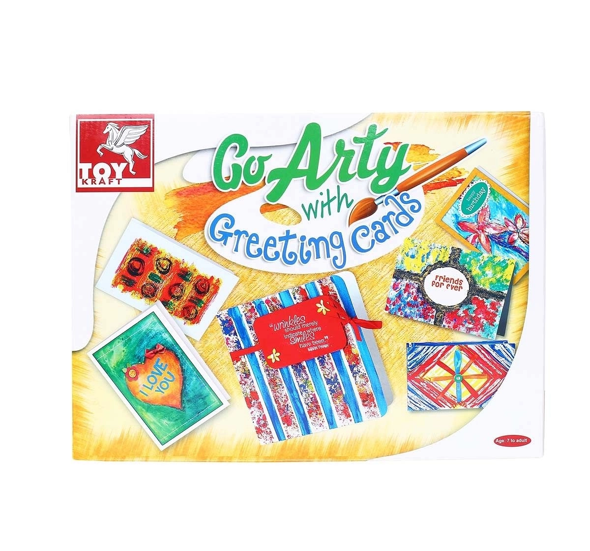 Toy Kraft Go Arty with Greeting Cards DIY Art & Craft Kits for Kids age 7Y+ 