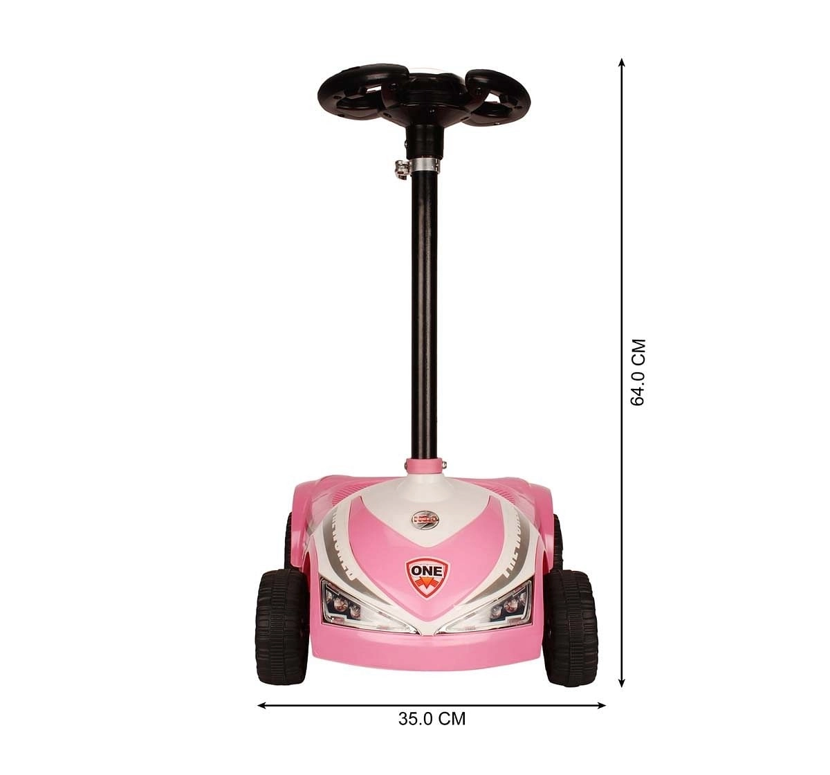 Megawheel Kids Scooty Pink Novelty Rideons for Kids age 3Y+ 