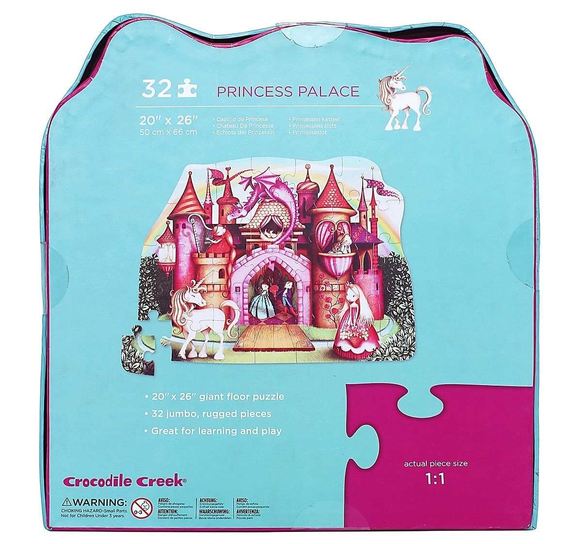 Crocodile Creek See Inside Puzzle - Princess Palace