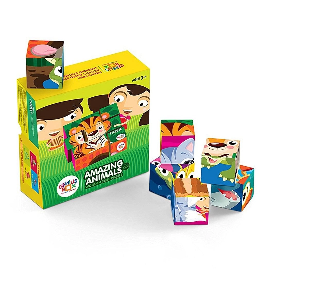 Genius Box - Play Some Learning Toys For Kids : Amazing Animals Diy Activity Kit | Educational Toy | Learning Kit | Educational Kit | Stem
