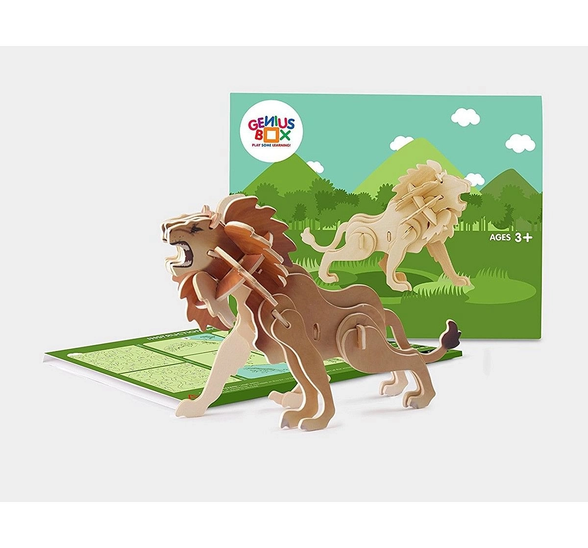 Genius Box - Play Some Learning Toys For Kids : Amazing Animals Diy Activity Kit | Educational Toy | Learning Kit | Educational Kit | Stem