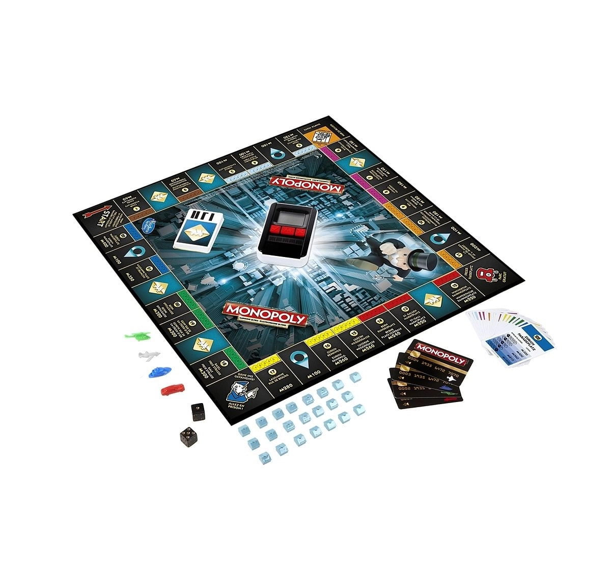 Hasbro Gaming Monopoly Game: Ultimate Banking Edition Board Games for Kids age 8Y+ 