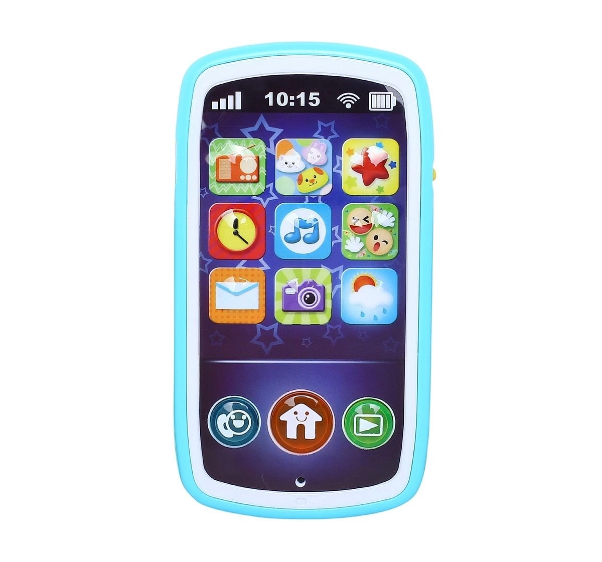 Winfun Fun Sounds Smartphone, Multi Color Early Learner Toys for Kids age 6M+ 