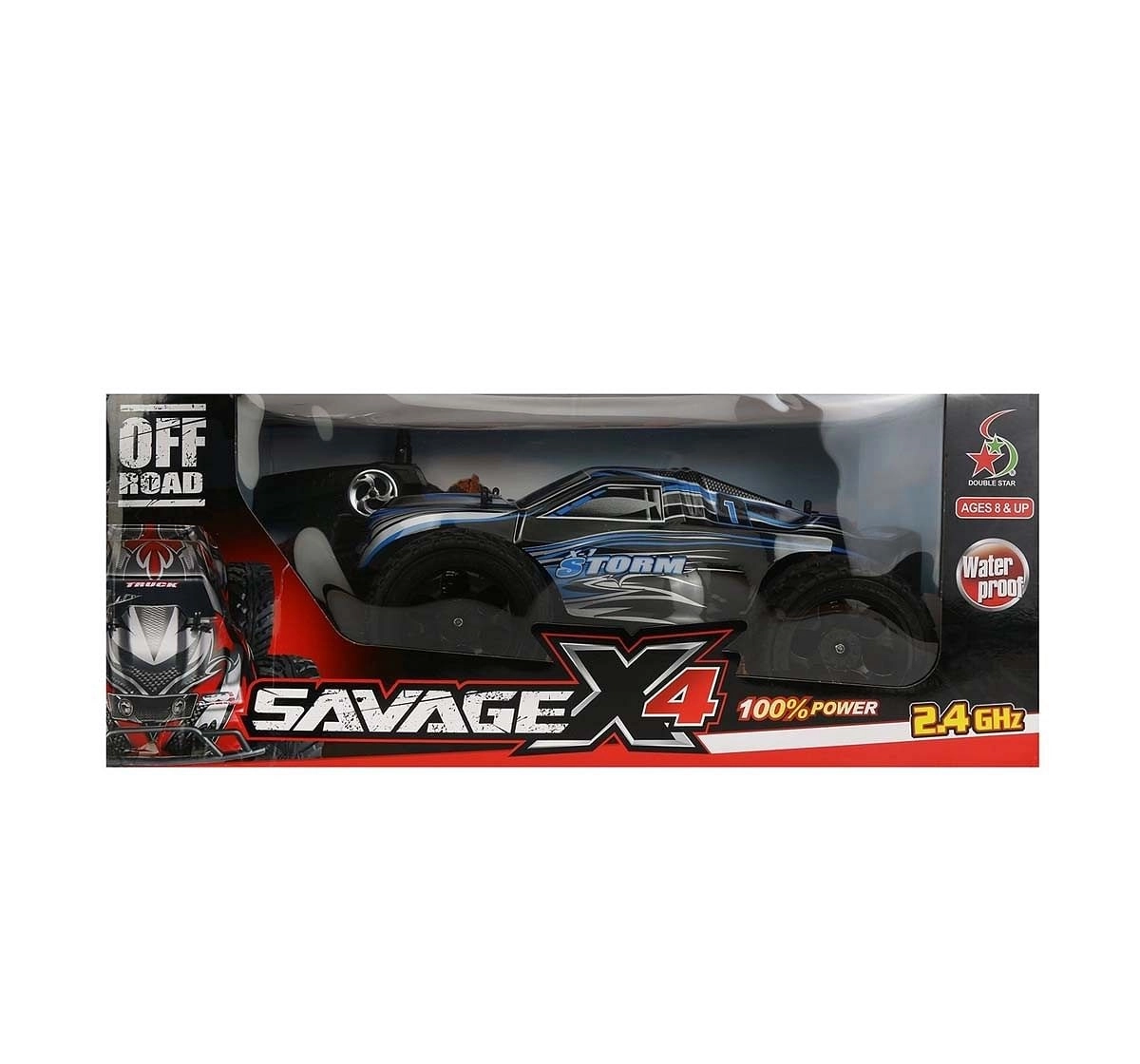 Rowan RW 1:10 4WD Savage X Off-Roader Remote Control Car Toys for Kids age 8Y+ 