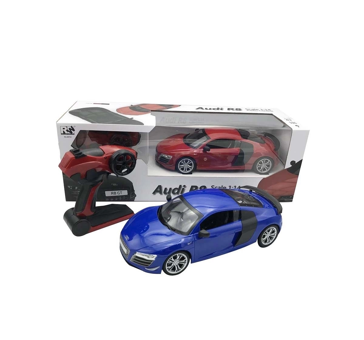 Rowan 1:14 Audi R8 Gt with Remote Control Toys for Kids age 6Y+ 