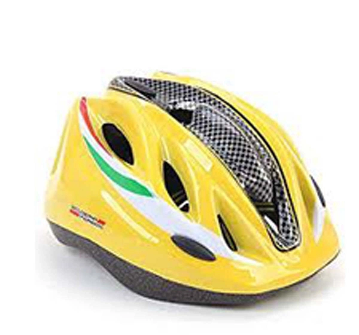 Ferrari Sports Kids Helmet Yellow Ball Sports & Accessories for Kids age 5Y+ 